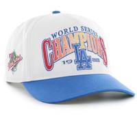 47 Los Angeles Dodgers Brand World Series Hitch White Snapback Cap