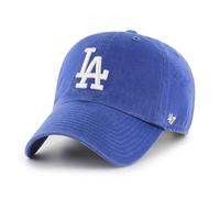 47 Los Angeles Dodgers MLB Clean Up Unisex Baseball Cap, Adjustable, White Logo, Royal Blue