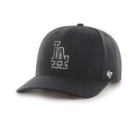 47 Los Angeles Dodgers MLB Cold Zone White Outline Most Value P. DP Black Adjustable Snapback Cap