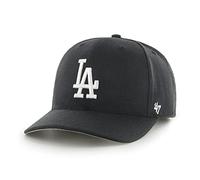 47 Los Angeles Dodgers MLB MVP DP Unisex Baseball Cap, Adjustable, White Logo, Black