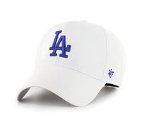 47 Los Angeles Dodgers MLB MVP Unisex Baseball Cap, Adjustable, Blue Logo, White