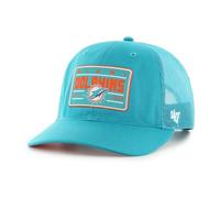 47 Brand Baseball Cap Hardline Trucker RF Miami Dolphins NFL Mesh Unisex Neptune