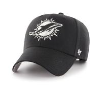 47 Miami Dolphins NFL MVP Unisex Baseball Cap, Adjustable, Team Badge, Black