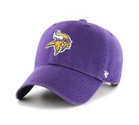 47 Minnesota Vikings NFL Clean Up Unisex Baseball Cap, Adjustable, Team Badge, Purple