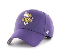 47 Minnesota Vikings NFL MVP Unisex Baseball Cap, Adjustable, Team Badge, Purple