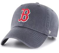 47 MLB Black/Black Clean Up Adjustable Hat Cap, Adult One Size (Boston Red Sox Vintage Navy), Boston Red Sox Vintage Navy, One size