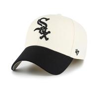 47 MLB Chicago White Sox Two Tone MVP Cap, Natural and Black, Adjustable