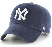 '47 MLB Cooperstown Clean-Up Adjustable Hat, Adult, New York Yankees - Navy, One Size