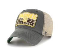 47 MLB Four Stroke Mesh Trucker Clean Up Adjustable Hat, Adult One Size Fits All, San Diego Padres, One size