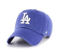 47 MLB Los Angeles Dodgers CLEAN UP Cap - 100% Garment Washed Cotton Relaxed Fit Unisex Baseball Cap Premium Quality Design and Craftsmanship by Generational Family Sportswear Brand