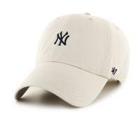 '47 Brand Mlb New York Yankees Base Runner Clean Up Cap White