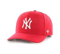 47 MLB New York Yankees Cold Zone MVP DP Cap - Acrylic Wool Blend Unisex Baseball Cap Premium Quality Design and Craftsmanship by Generational Family Sportswear Brand Red