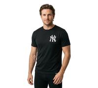 47 Mlb New York Yankees Spin Out Midweight Drop Shoulder Short Sleeve T-shirt Black S