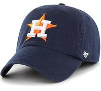 47 MLB Team Color Primary Logo Franchise Fitted Baseball Hat Cap, Unisex Adult, Houston Astros - Navy, XL