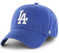 47 MLB Team Color Primary Logo Franchise Fitted Baseball Hat Cap, Unisex Adult, Los Angeles Dodgers - Blue, L