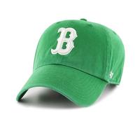 47 MLB Unisex-Adult Alternate Clean Up Adjustable Hat Cap - One Size, Boston Red Sox Kelly Green/White, One Size