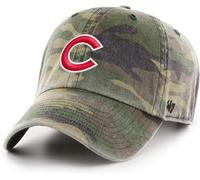 '47 MLB Unisex-Adult Camo Clean Up Adjustable Hat Cap One Size, Chicago Cubs, One size