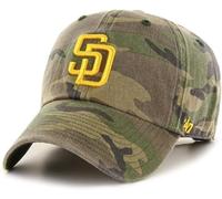 '47 MLB Unisex-Adult Camo Clean Up Adjustable Hat Cap One Size, San Diego Padres, One size