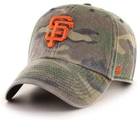 '47 MLB Unisex-Adult Camo Clean Up Adjustable Hat Cap One Size, San Francisco Giants, One size