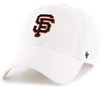 '47 MLB White Clean Up Adjustable Hat Cap, Adult One Size (San Francisco Giants White), White
