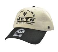 47 MLB Windham New York Mets Baseball CapOne Size Black/Beige BS5981