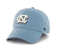 47 NCAA North Carolina Tar Heels Brand Clean Up Adjustable Hat, Columbia 1, One Size