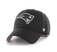 47 New England Patriots NFL MVP Unisex Baseball Cap, Adjustable, Team Badge, Black