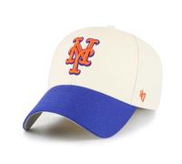 47 New York Mets MLB Two Tone Most Value P. Cap Beige Blue