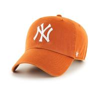 47 Brand Adjustable Cap New York Yankees Clean Up MLB Orange/White One-Size