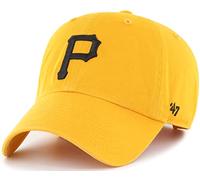 '47 New York Yankees Adjustable Cap Clean Up MLB, Pittsburgh Pirates Yellow, Einheitsgre