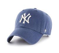 47 New York Yankees MLB Clean Up Timber Blue Adjustable Cap
