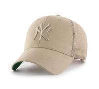 47 New York Yankees MLB Tonal Most Value P. Branson Khaki Adjustable Trucker Cap