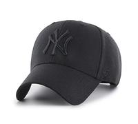 47 New York Yankees Snapback Cap Mvp Mlb Black On Black - One-Size