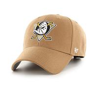 47 NHL Anaheim Ducks MVP Unisex Baseball Cap, Baseball Cap, Hook & Loop Strap, Badge Logo, Colour Camel