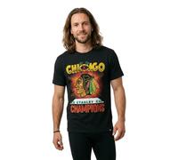 47 Nhl Chicago Blackhawks Sigma Foundation Short Sleeve T-shirt Black M Men