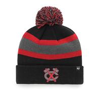 47 NHL knit winter hat Chicago Blackhawks Breakaway black knit hat