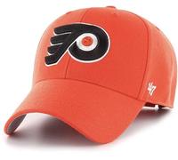 47 NHL Team Color Alternate Primary Logo MVP Adjustable Cap Hat, Adult One Size Fits All, Philadelphia Flyers - Orange, One size