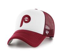 '47 Philadelphia Phillies MLB Tri Tone Foam Offside White Red Adjustable Trucker Cap '47