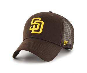 47 San Diego Padres MLB Most Value P. Branson Brown Adjustable Trucker Cap