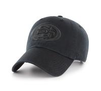 47 San Francisco 49'ers NFL Clean Up Unisex Baseball Cap, Adjustable, Team Badge, Black