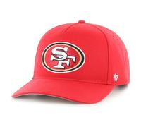 47 San Francisco 49ers NFL Hitch RF Unisex Baseball Cap, Adjustable, Team Badge, Red