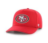 47 San Francisco 49ers NFL Hitch RF Unisex Baseball Cap, Adjustable, Team Badge, Red
