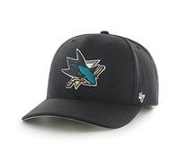 47 San Jose Sharks NHL MVP DP Unisex Baseball Cap, Adjustable, Team Badge, Black