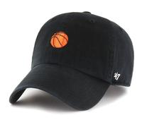 47 Smiley Runner Icon Clean Up Baseball Cap Black