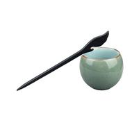 47 Style Retro Sandalwood Hair Clip Hairpin Chinese Ancient Carved Wooden Chopstick Hair Stick Cosplay Party Headwear Accessories(Sparse feather)