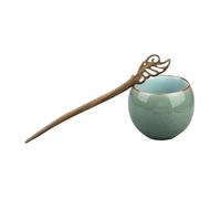 47 Style Retro Sandalwood Hair Clip Hairpin Chinese Ancient Carved Wooden Chopstick Hair Stick Cosplay Party Headwear Accessories(Butterfly Love 1)