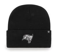 47 Tampa Bay Buccaneers NFL Haymaker Unisex Beanie Cuff Knit, One Size Fit, Team Badge, Black