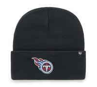 47 Tennessee Titans NFL Haymaker Unisex Beanie Cuff Knit, One Size Fit, Team Badge, Light Navy
