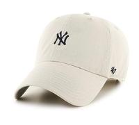 47 Mlb New York Yankees Base Runner Clean Up Cap Beige