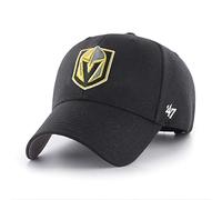 Vegas Golden Knights 47 Brand MVP Black NHL Team Cap